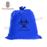 BIOHAZARD BAG, 5-10LTRS, BLUE COLOURED (MFBI-2)