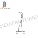 Cooley vascular clamp: Atraumatic grip, 17 cm, SS (MFOP-5)