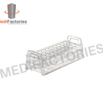 TEST TUBE STAND, transparent 3-tier (Assembled) (MFLP-44)