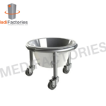 KICK BUCKET WITH WHEEL, SS (MFHC-3)